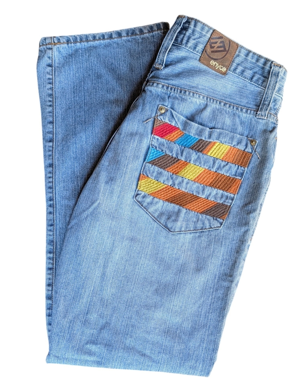 Vintage Men's Enyce Baggy Jeans Streetwear Size 36 Nyc Retro